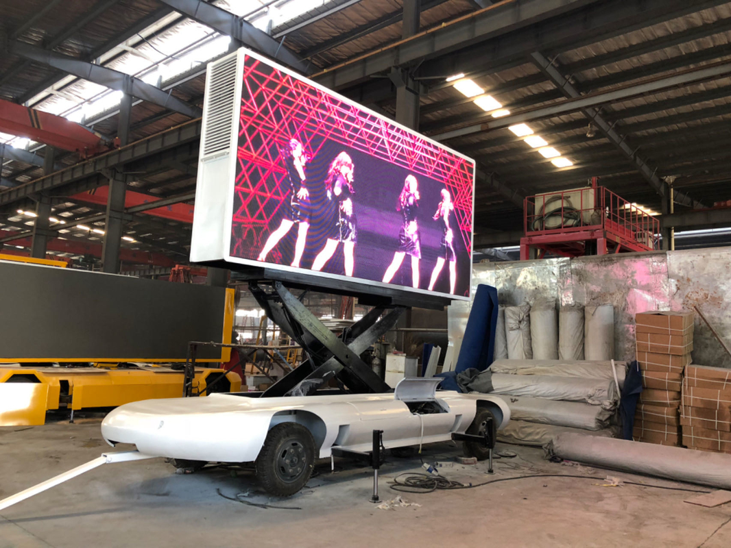Panello da parete video a LED P5 a LED per pubblicità Musical Festival display