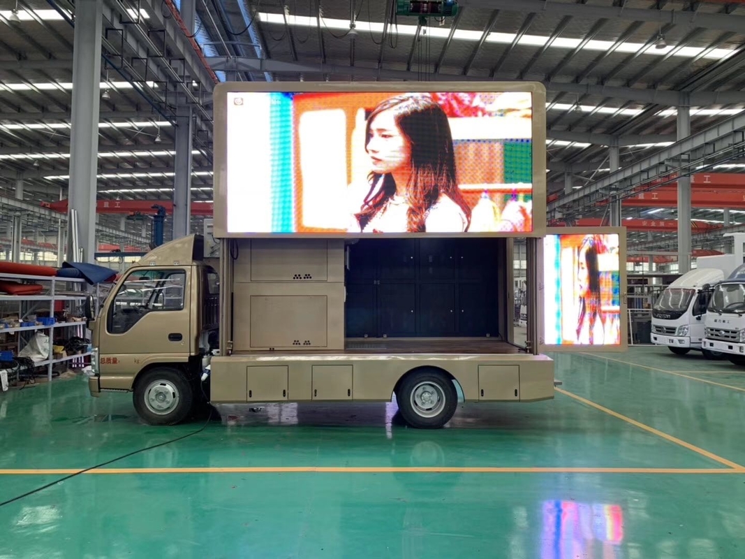 Telecamera a LED Auto e audio Pubblicità esterna Roadshow Stage Truck Diesel Manuale