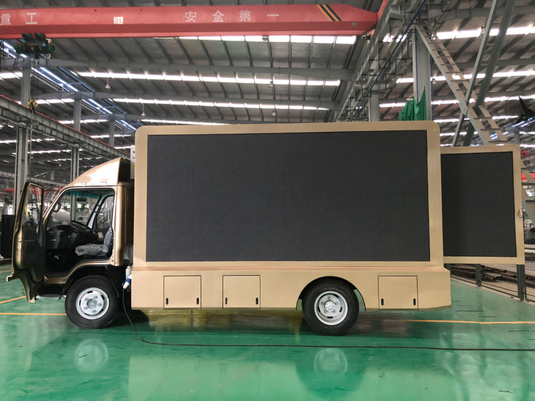 Acque resistenti a colori P3 P4 schermo mobile camion pubblicitario all'aperto camion di palcoscenico a LED