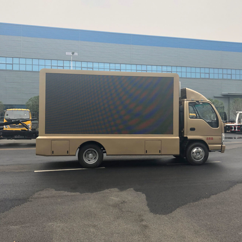 Acque resistenti a colori P3 P4 schermo mobile camion pubblicitario all'aperto camion di palcoscenico a LED