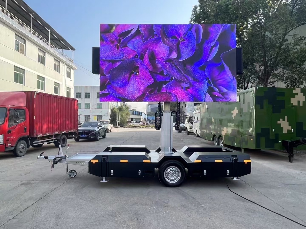 P2.5 P3 P4 P5 P6 P8 P10 Outdoor Mobile Advertising Truck Van Trailer LED Billboard Big Mobile Pantalla Display a LED