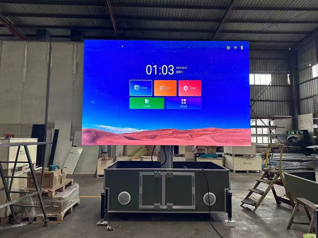 P2.5 P3 P4 P5 P6 P8 P10 Outdoor Mobile Advertising Truck Van Trailer LED Billboard Big Mobile Pantalla Display a LED