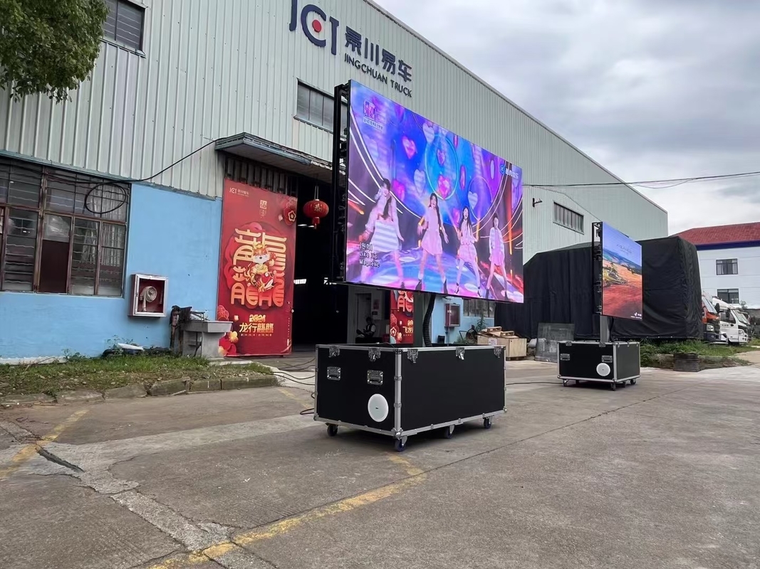 P2.5 P3 P4 P5 P6 P8 P10 Outdoor Mobile Advertising Truck Van Trailer LED Billboard Big Mobile Pantalla Display a LED