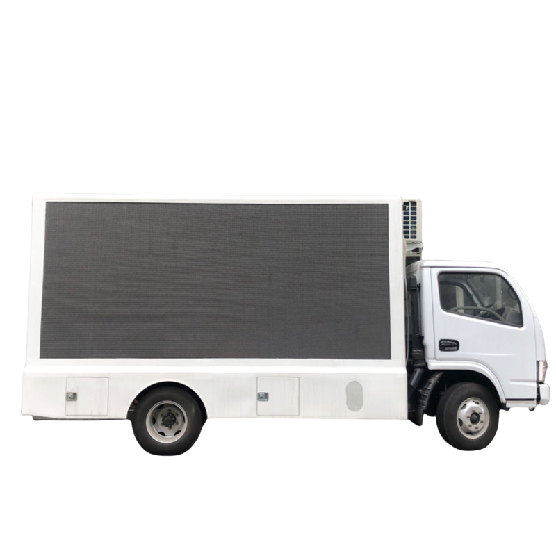 4x2 P4 Dongfeng schermo a LED su camion Euro 5 Euro 6 LHD LED display mobile camion