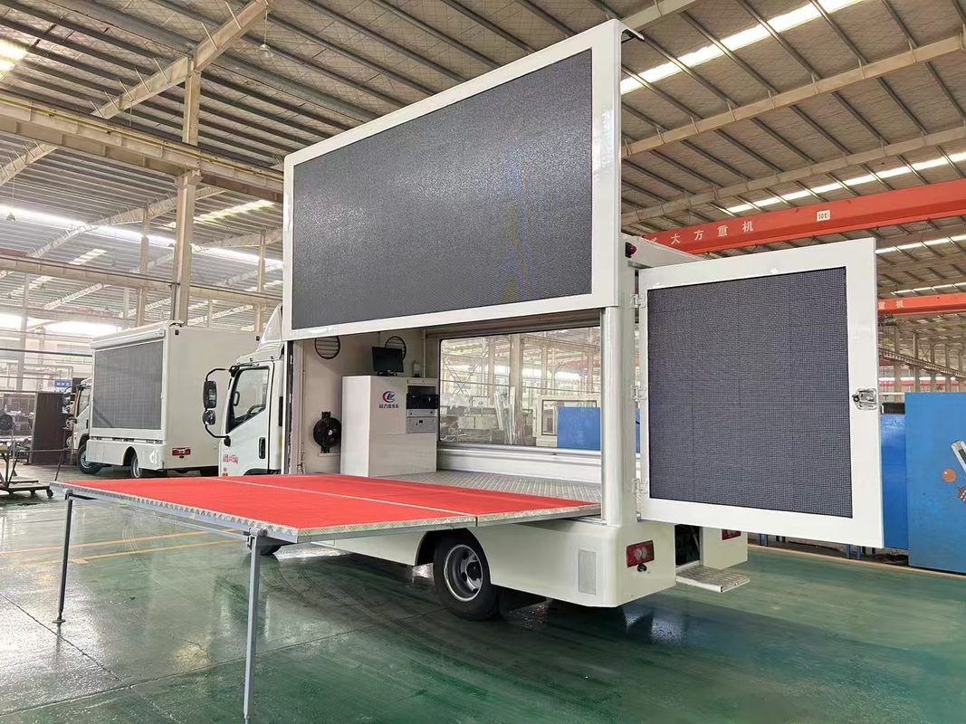 Foton 4X2 Mobile Led Truck Pubblicità P4 P5 P6 Display LED per veicoli all'aperto