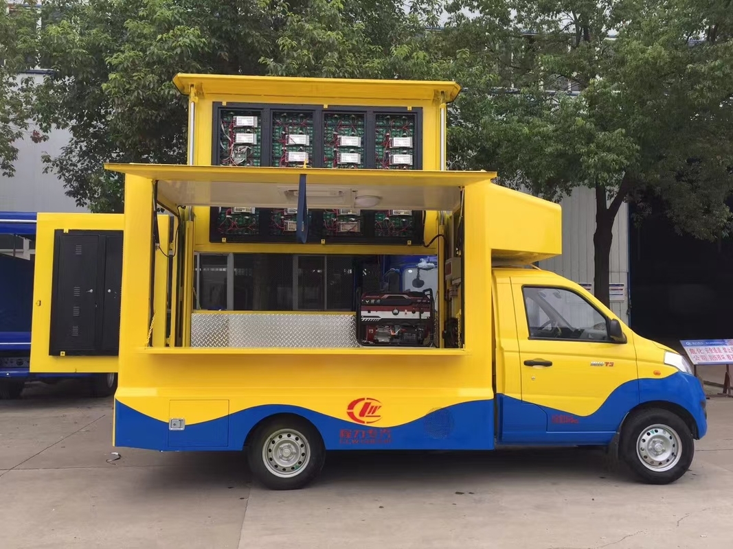 Foton Mobile Led Truck Pubblicità EURO 6 mini Outdoor Advertising Screen Mobile LED Display Truck
