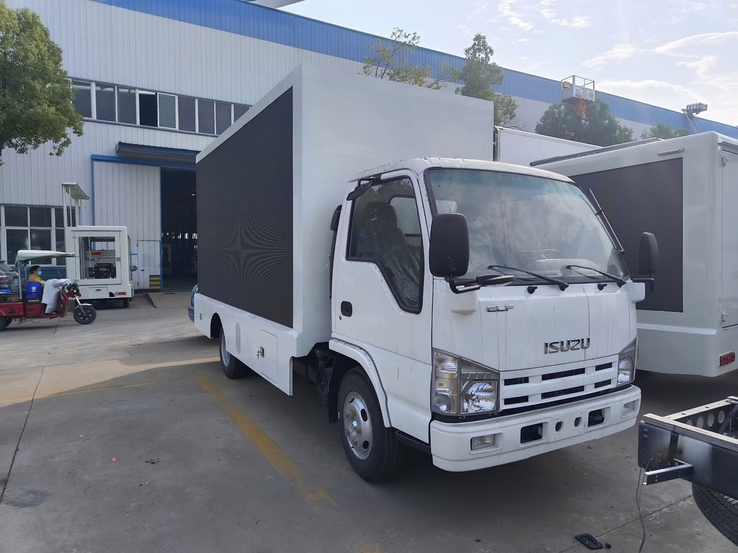 Marca giapponese Isuzu Mobile Led Truck Pubblicità P3 P4 P5 Piccolo LED Mobile Led Display Trailer