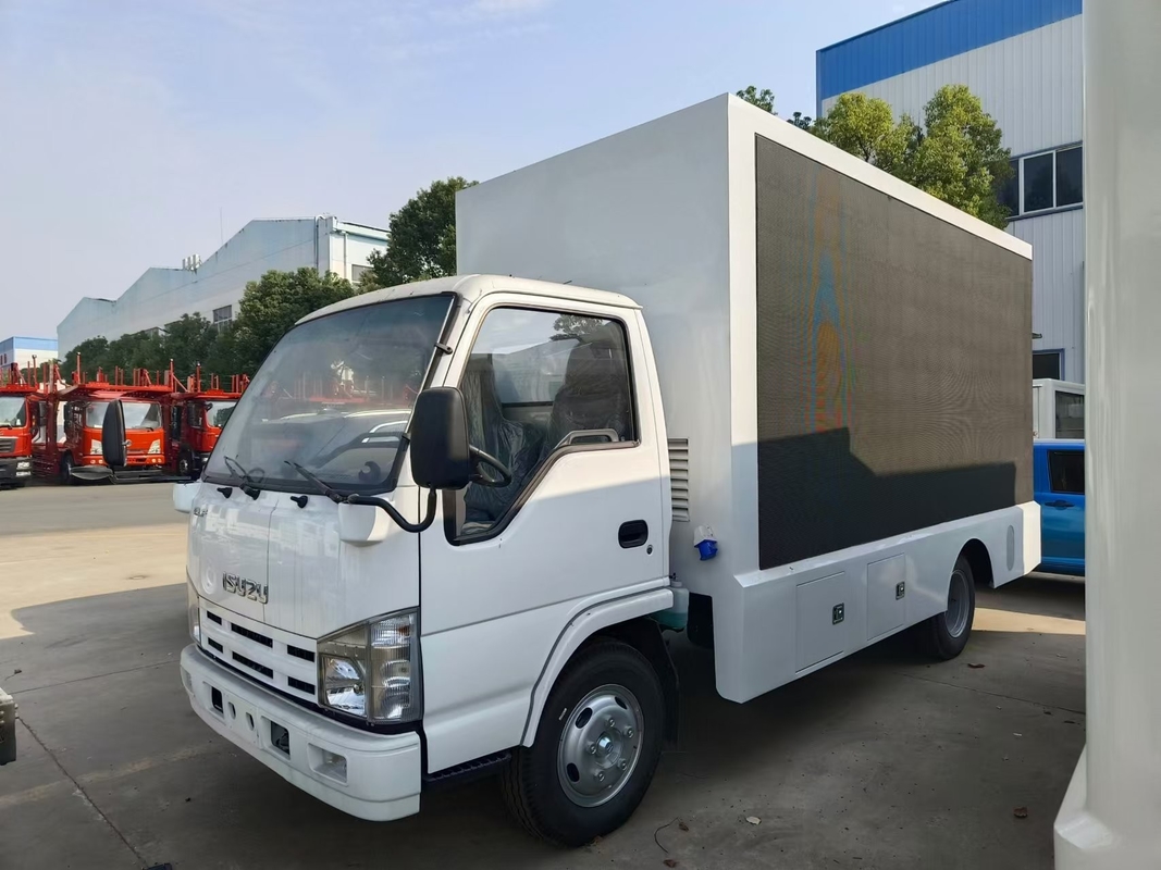 Marca giapponese Isuzu Mobile Led Truck Pubblicità P3 P4 P5 Piccolo LED Mobile Led Display Trailer