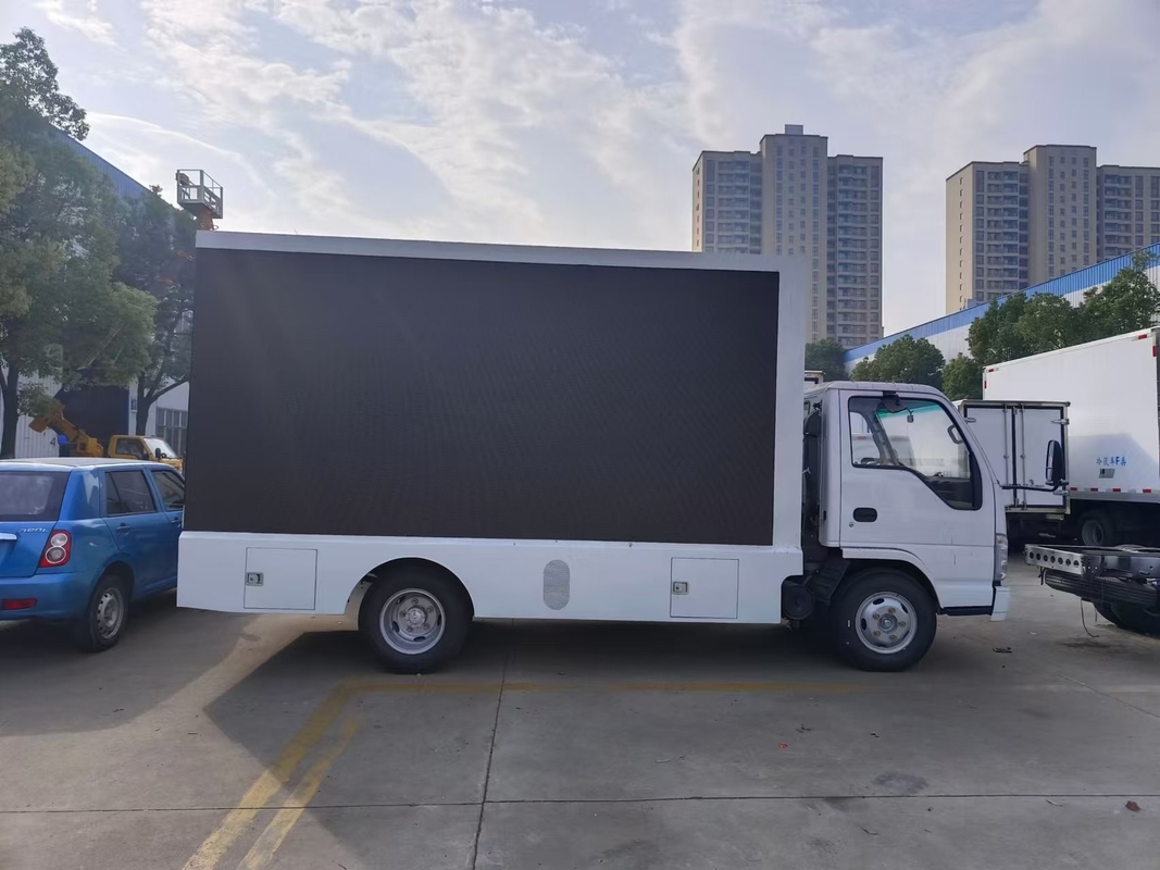 Marca giapponese Isuzu Mobile Led Truck Pubblicità P3 P4 P5 Piccolo LED Mobile Led Display Trailer